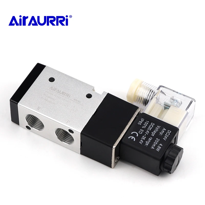 Electromagnetic reversing valve for pneumatic components 3V310-10 solenoid valve 220V 24V AC DC 12V 24V 36V 380V