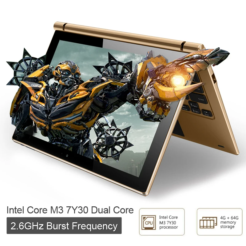 Оригинальный ONDA obook 11 Pro 11.6 дюймов Intel Core m3-7Y30 до 2.6 ГГц Fenêtres 10 дома OS 4 ГБ /64 Планшеты