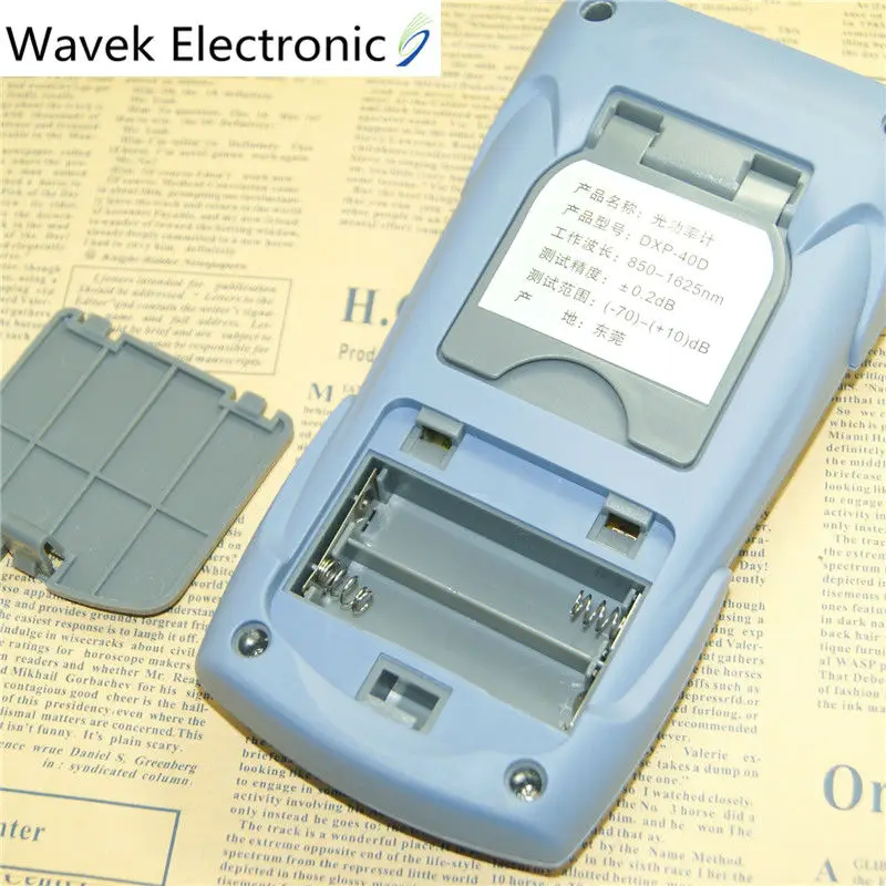 DXP 40D волоконно оптический измеритель мощности FTTH кабель тестер Оптический