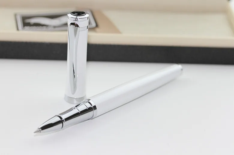 Ручка перьевая черная/белая/серебристая 1 шт./лот | Канцтовары для офиса и дома