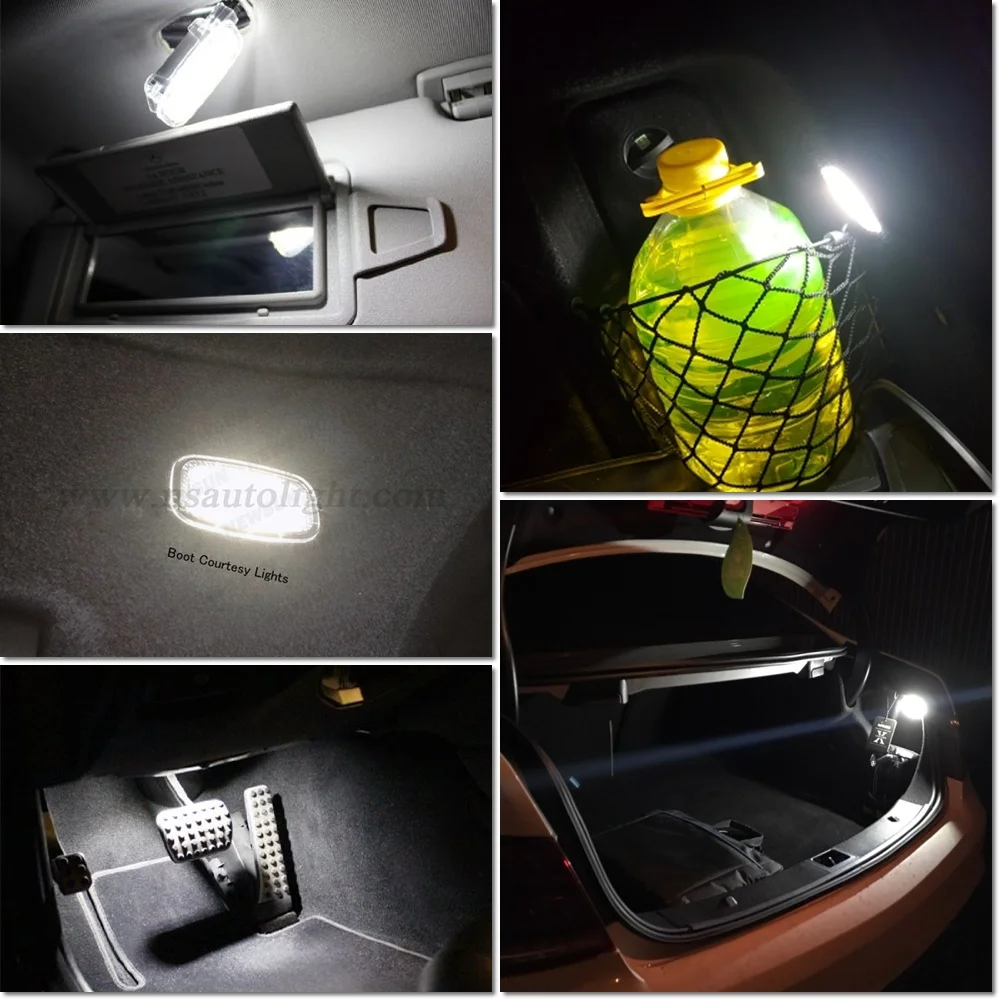 2 светодиодный лампы для салона багажника Benz W169 W204 W212 W221 W216 R230 W463 X164 (art.: 7a3ee1ddd) - 7a3ee1ddd