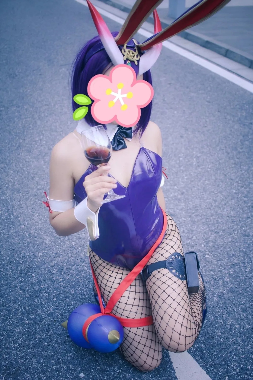 Raikou Minamotono/Shuten Douji FGO; Косплей; Fate/Grand Order; Raikou Shuten Douji Bunny; Карнавальный костюм для девочек; размер на заказ