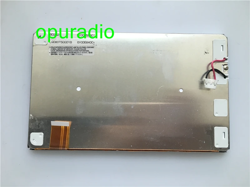 Абсолютно Новый LQ080T5GG01B LQ080T5GG01S 8 дюймов ЖК-дисплей экран дисплея для chrysler