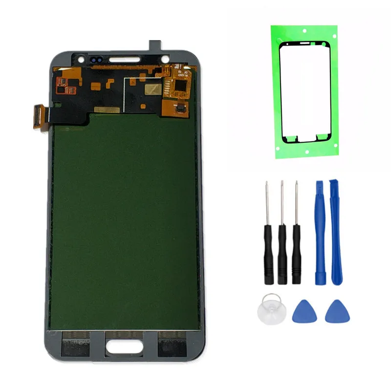 С регулировкой яркости для Samsung Galaxy J5 LCD J500 2015 ЖК дисплей экран дигитайзер в сборе +