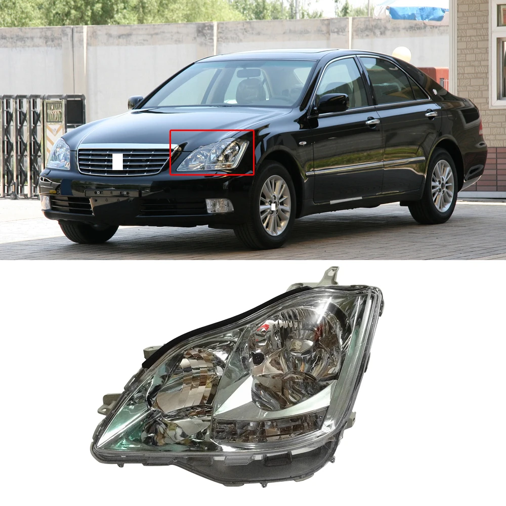 CAPQX для Toyota Crown 2005 2006 2007 2008 2009 Автомобильный передний головной светильник, светильник для вождения, Головной фонарь, светильник, фара в сборе