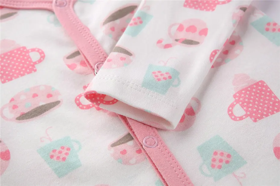 Детский комбинезон для новорожденных Одежда девочек Рождественская зимняя