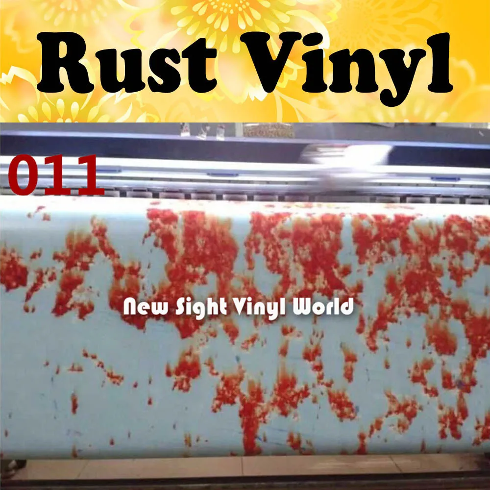 Ржавеющая Автомобильная виниловая пленка лист ржавого винила без пузырьков