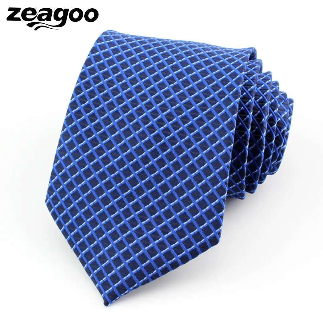 Zeagoo Одежда высшего качества 8 см синий полосатый регулируемые Длина для