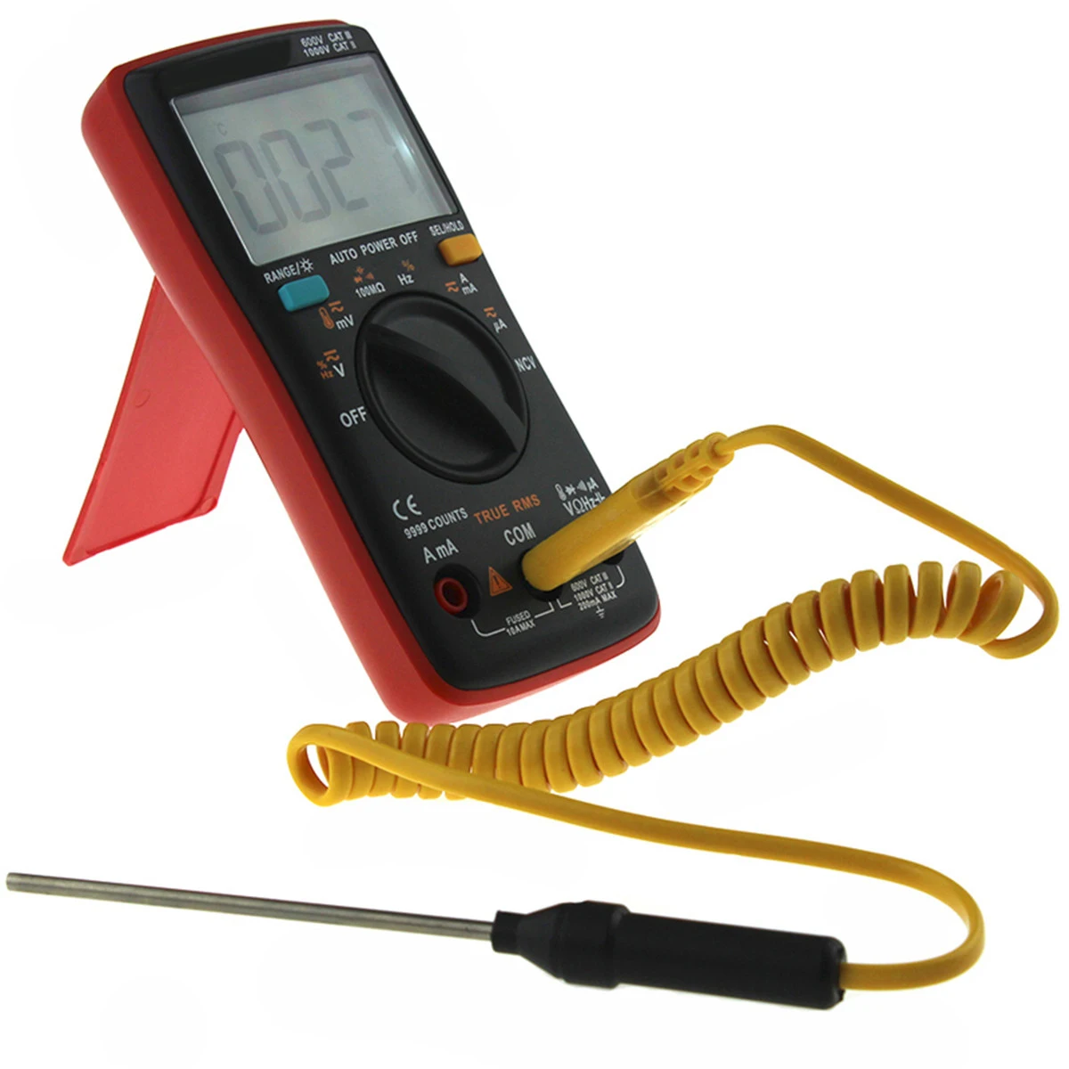 Цифровой мультиметр ANENG AN8009 с автоматическим выбором диапазона 9999 отсчетов
