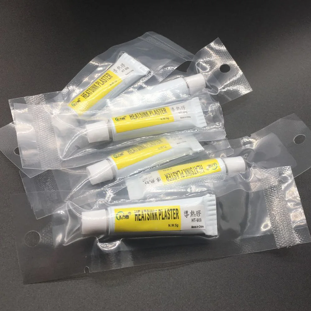 5G теплопроводящие подкладки viscвязкий клей для чипа VGA RAM LED IC Cooler охлаждение