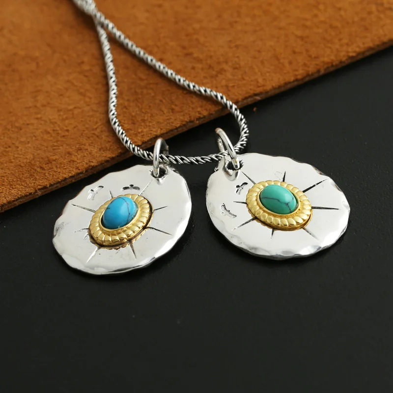 

S925 Sterling Silver Jewelry Retro Thai Silver Takahashi Goro Handmade Eagle Male And Female Pendants