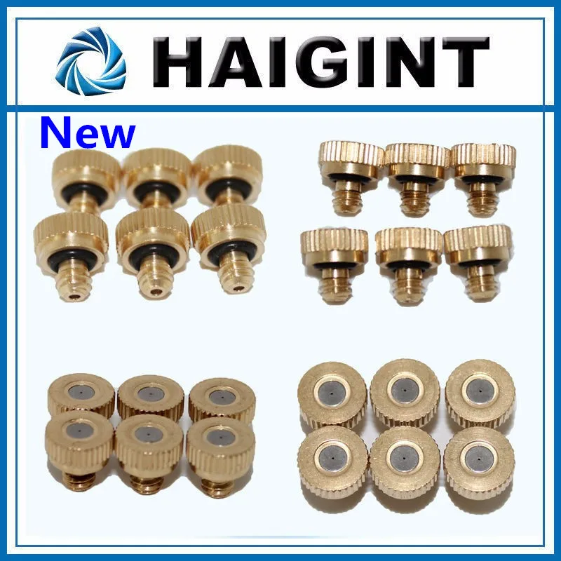 

0004HAIGINTWatering & Irrigation Sprayers low pressure misting brass water spray0.4mm nozzles UNC 10-24