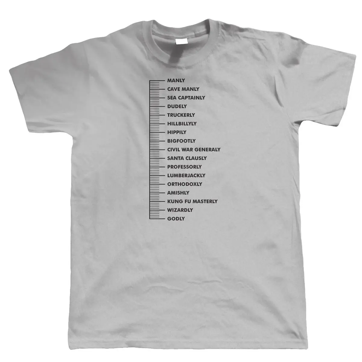 Random T Shirts Beard Scale Funny Hipster Birthday Gift For Dad Him Son Men'S Novelty Short O-Neck Tees | Мужская одежда