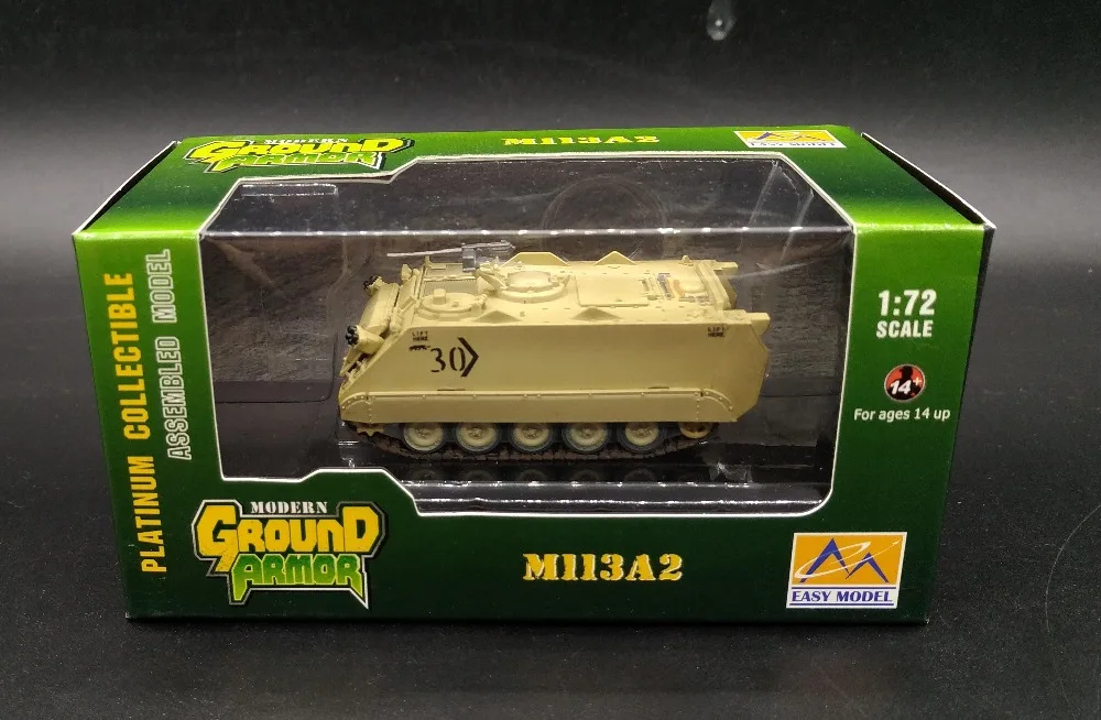 1:72 Model of American M113A2 Crawler Armored Vehicle Trumpeter 35008 Collection model |