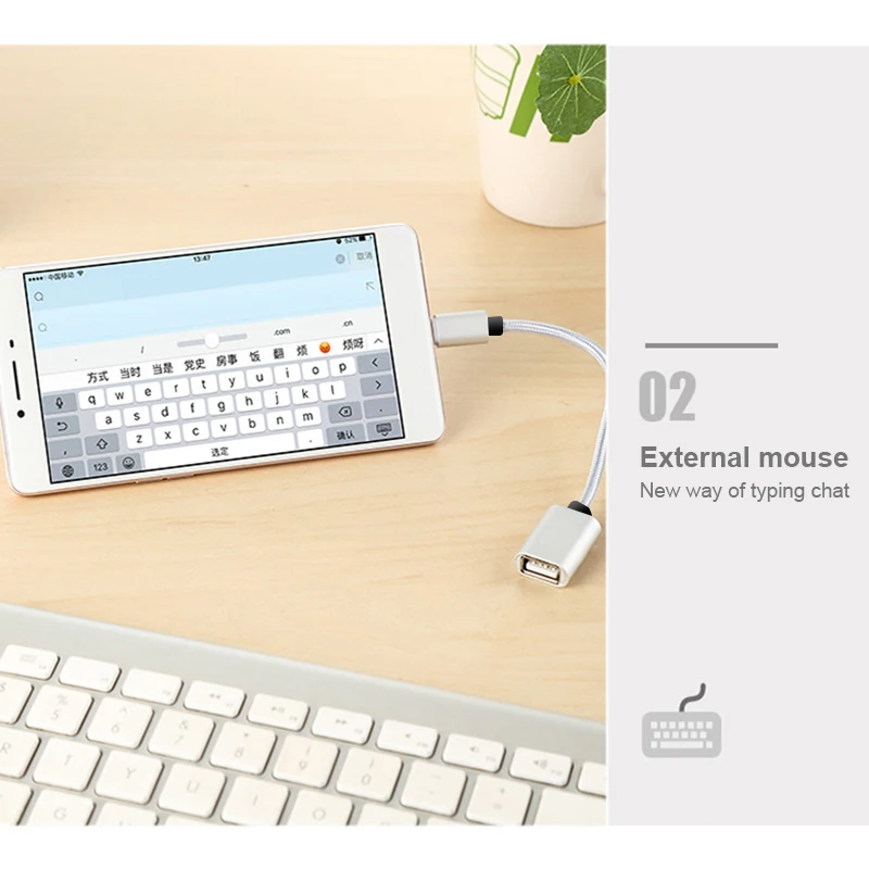 OTG кабель для телефона Android к mi cro USB адаптер для samsung Meizu lenovo Xiaomi mi красный mi huawei адаптер для хранения карт чтения конвертер