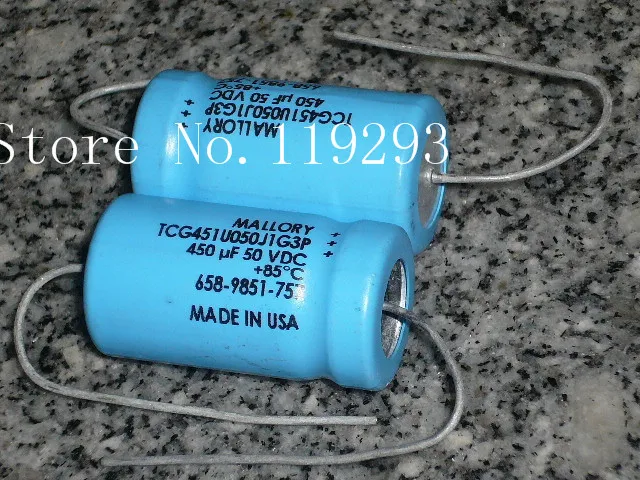 [BELLA] MALLORY U.S. Maoluo Li fever axic 450UF50V оригинальный товар Оптовая продажа 10 шт./лот|stock coal|lots