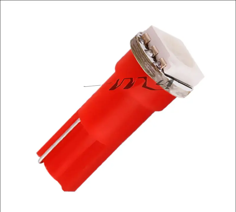 Автомобисветодиодный Светодиодная лампа T5 1 SMD с клиновидным цоколем 74