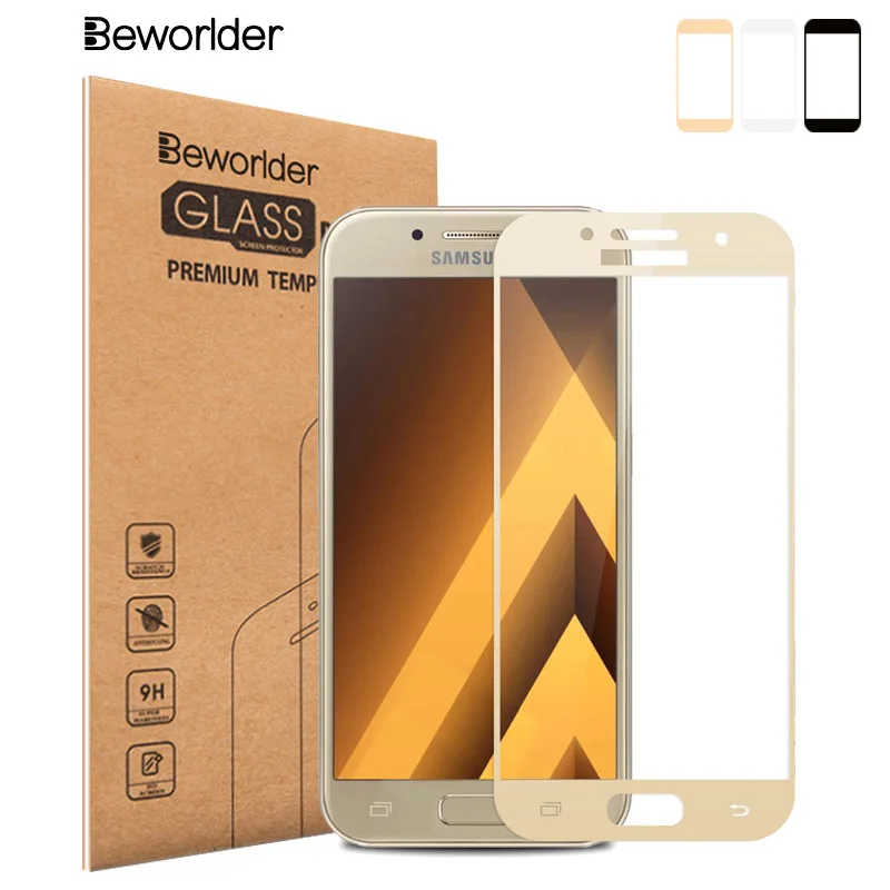 Beworld полное покрытие для samsung Galaxy A5 2017 A520 протектор экрана из закаленного стекла