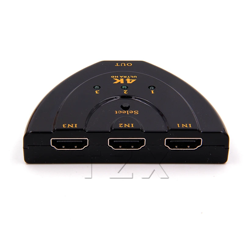 Горячая Распродажа 4K * 2K переключатель мини 3 порта HDMI сплиттер в 1 выход порт