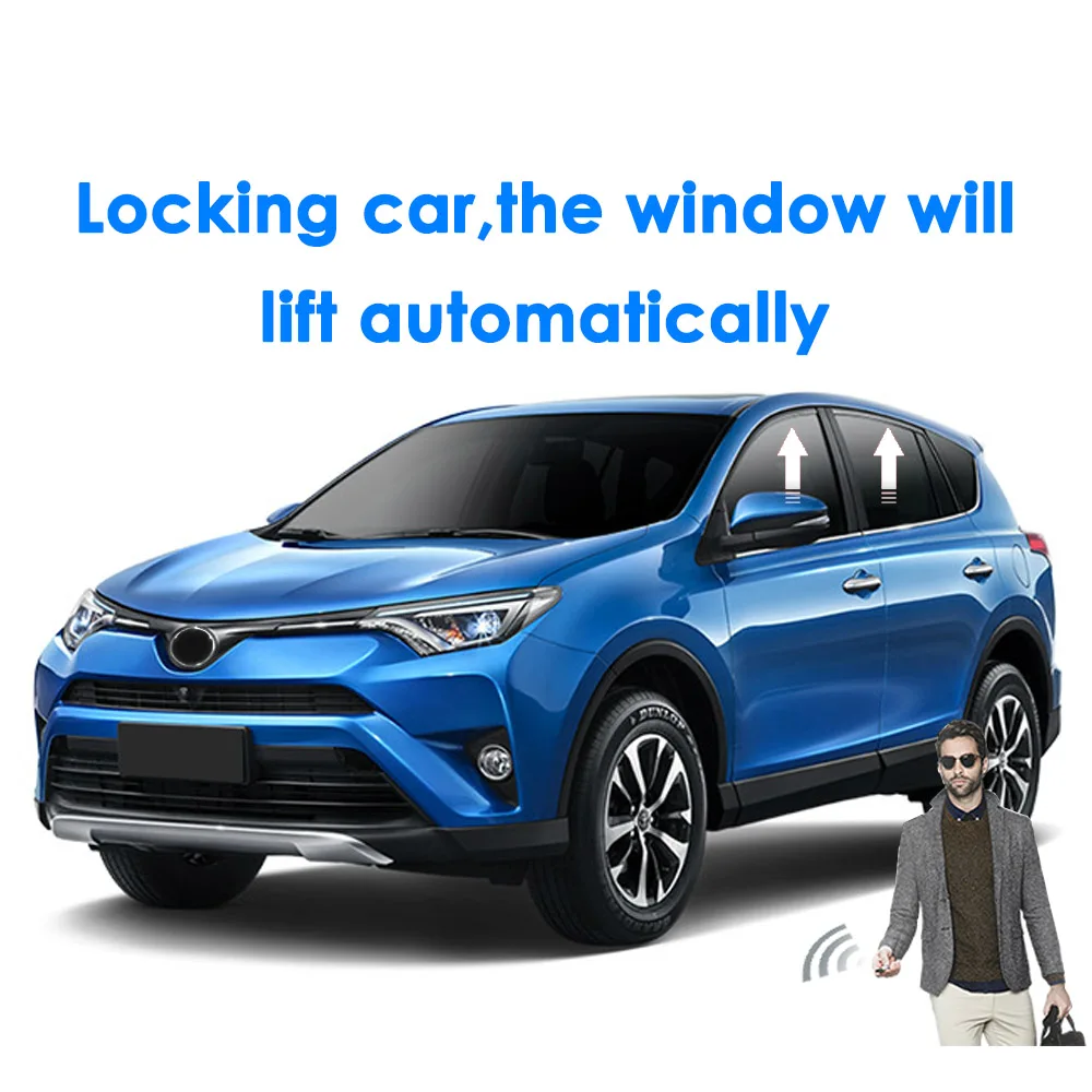 Автомобильный стеклоподъемник CHSKY для Toyota RAV4 левый руль удаленное