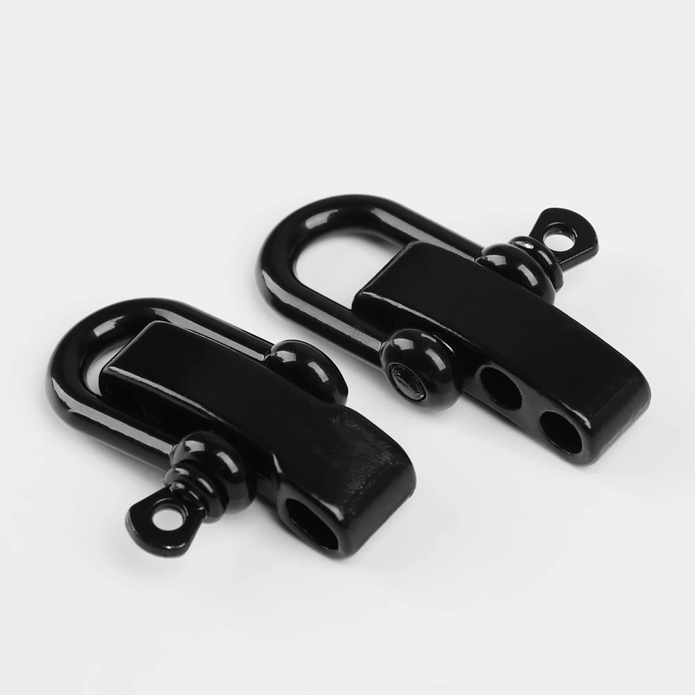 

1Pcs Black U Anchor Shackle Screw Pin Paracord Bracelet Buckle Outdoor Survival Rope Accessories Paracord Bracelet Parts