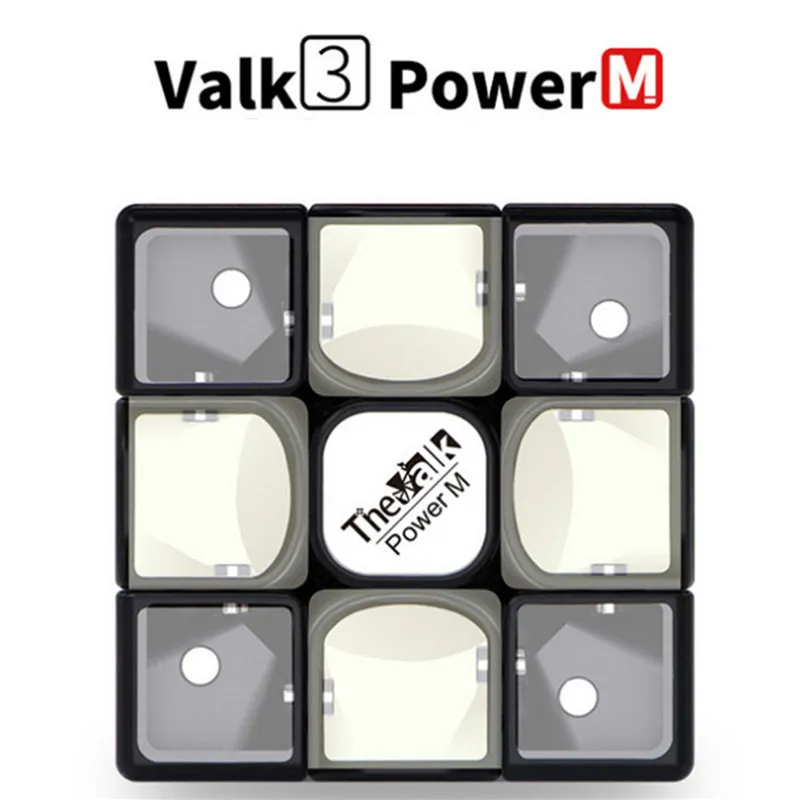 Valk3 Power M 55.5mm Size cube 3x3 speed Magnetic qiyi Competition Cubes Toy WCA Puzzle Magic Cube By Magnets | Игрушки и хобби