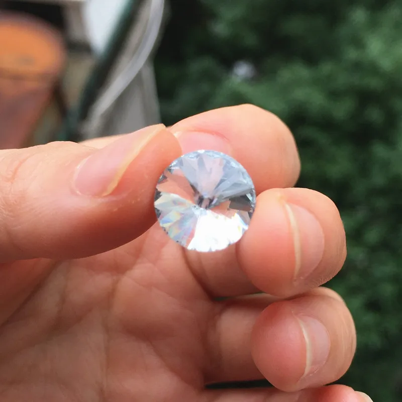 20 шт. высококачественные пуговицы из драгоценных камней с кристаллами для шитья