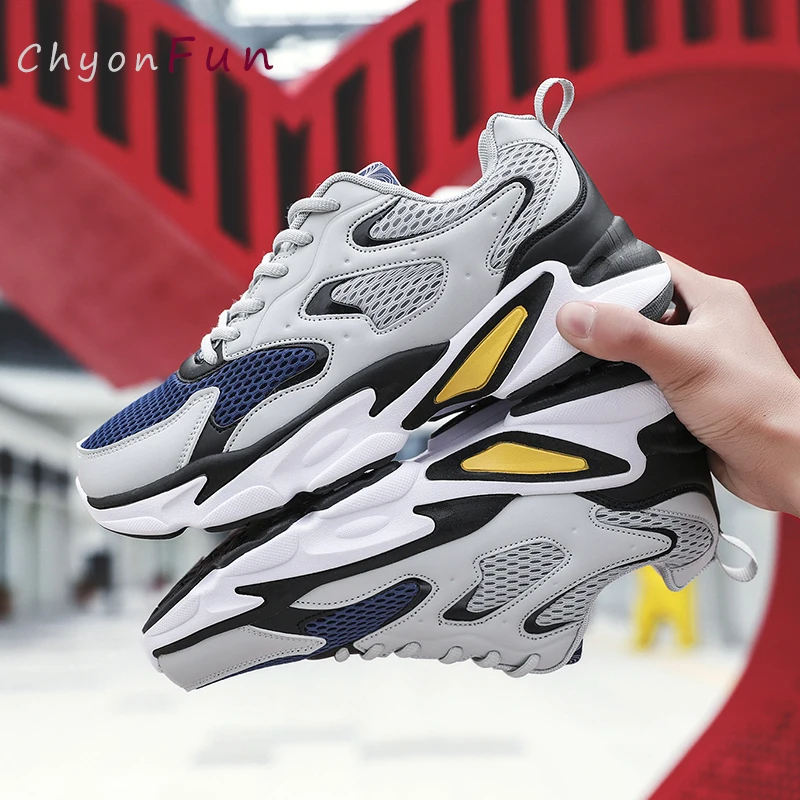 Обувь для мужчин взрослых мужчин's теннис сетки дышащая повседневная мужская