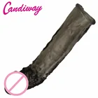 Удлинители увеличивают Мужские t презервативы рукав для пениса Мужской спрей для задержки кольцо для члена секс-товары для взрослых удлинитель фаллоимитатора оболочка