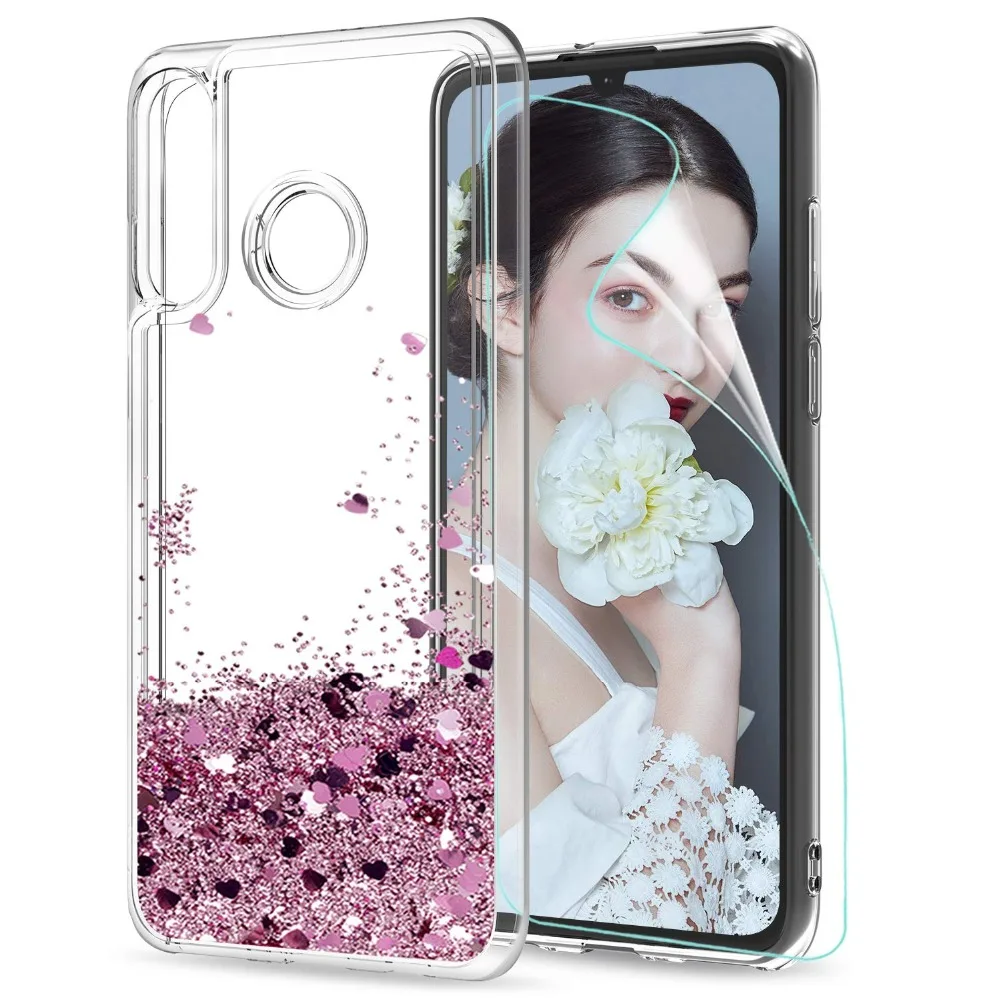 Блестящий чехол с жидкостью для Samsung A50 A 50 2019 A505 A505F SM силиконовый динамическим