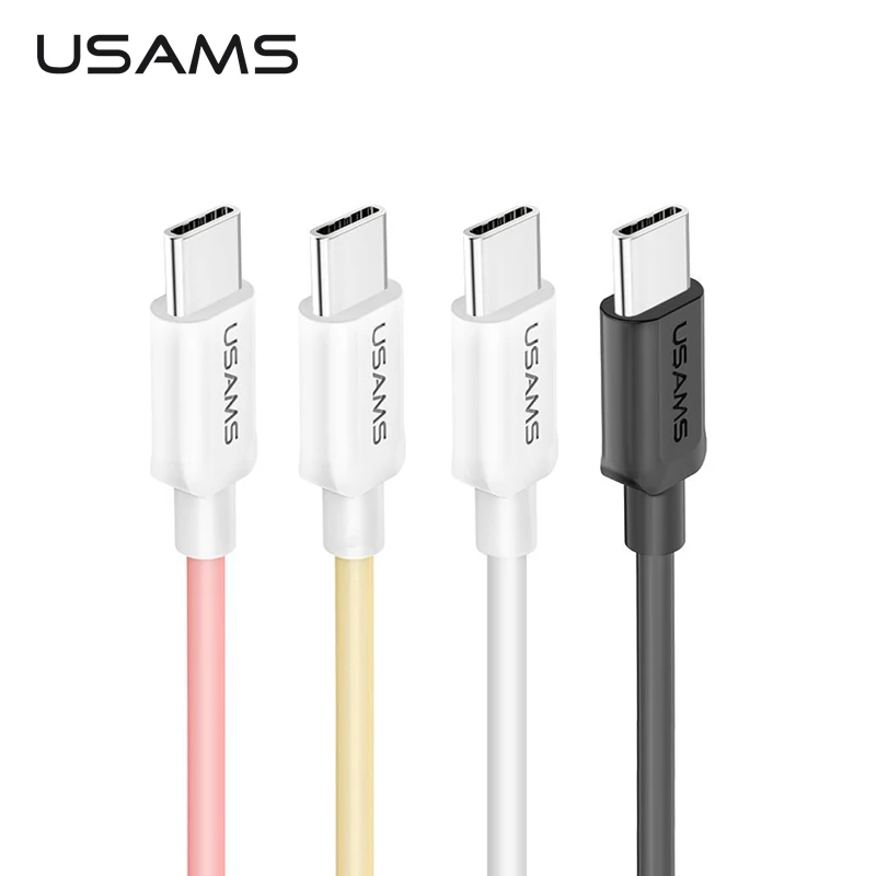 USAMS usb type C кабель USB 2A Быстрая зарядка для синхронизации данных samsung Note 8/S8 Nexus 6P 5X