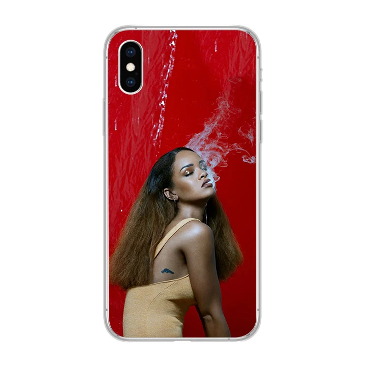Ciciber чехлы для телефонов IPhone 11 Pro Max 8 7 6 6s Plus SE 5S Мягкий чехол из ТПУ X Xs XR XS Rihanna Funda Coque