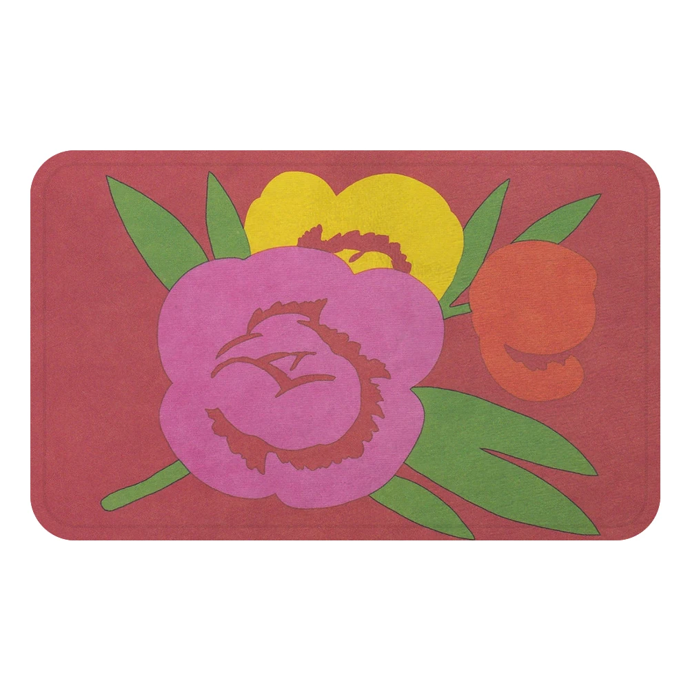 Trees Leaves Flowers Pattern Cool Mat Bath Carpet Decorative Anti-Slip Mats Room Car Floor Bar Rugs Door Home Decor Gift | Дом и сад