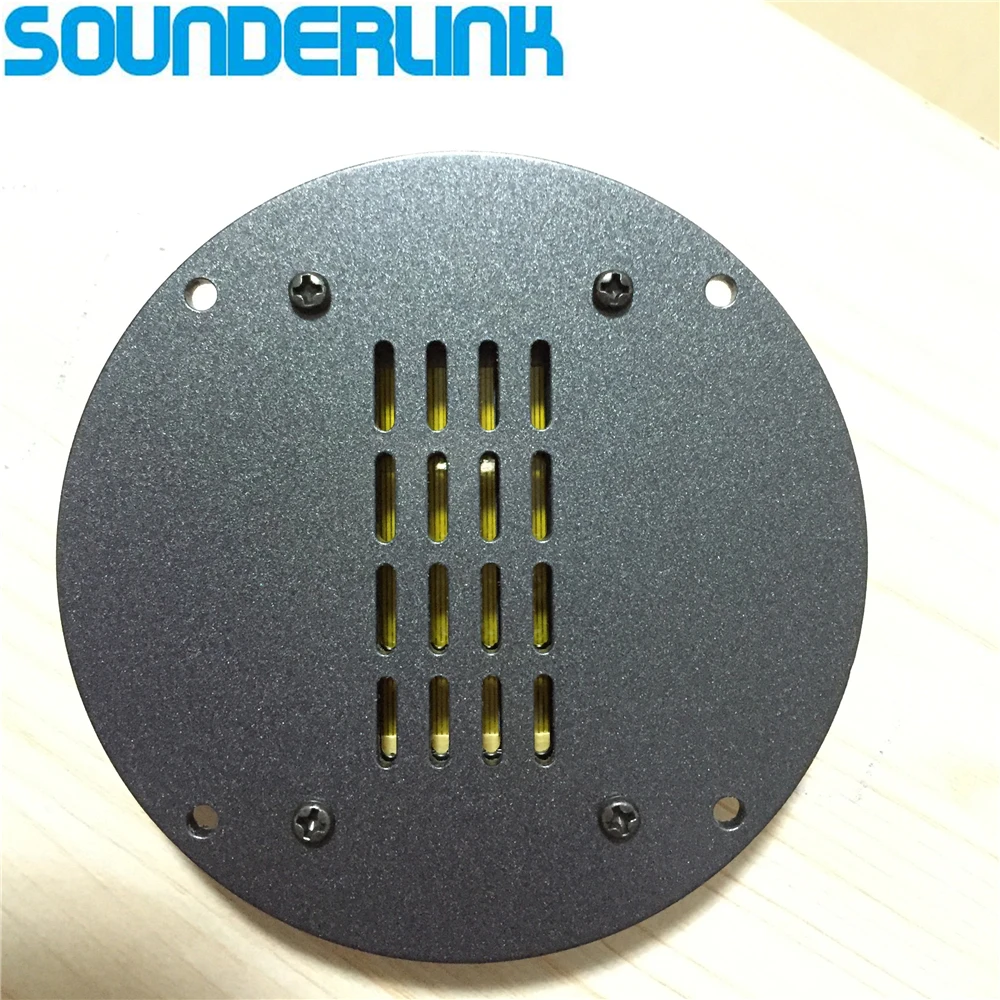 

Sounderlink 2PCS/lot High Power HiFi planar Speaker ribbon tweeter AMT transformer kapton aluminum foil front panel
