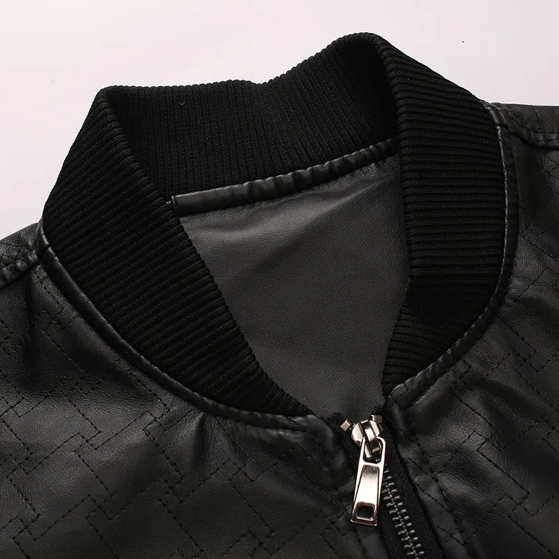 

Nice Spring And Autumn Men Leather Jackets Wind Jackets Casual Wear Coats Fashion