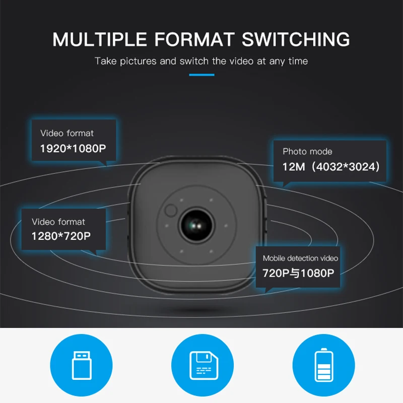 Мини ip-камера Meisort Wi-Fi 1080 p камера безопасности CCTV домашняя наблюдения детский
