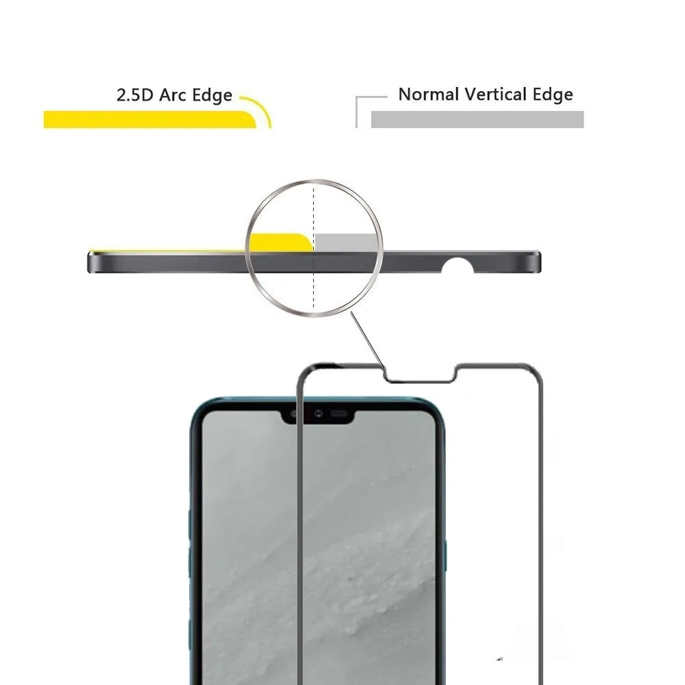 Для LG V50 ThinQ 5G G8 G8s Thinq 0 3 мм 2.5D полное покрытие 9H закаленное стекло для защиты экрана