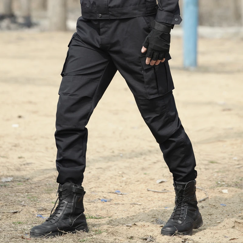 Брюки-карго мужские тактические армейские штаны в стиле милитари рабочие брюки