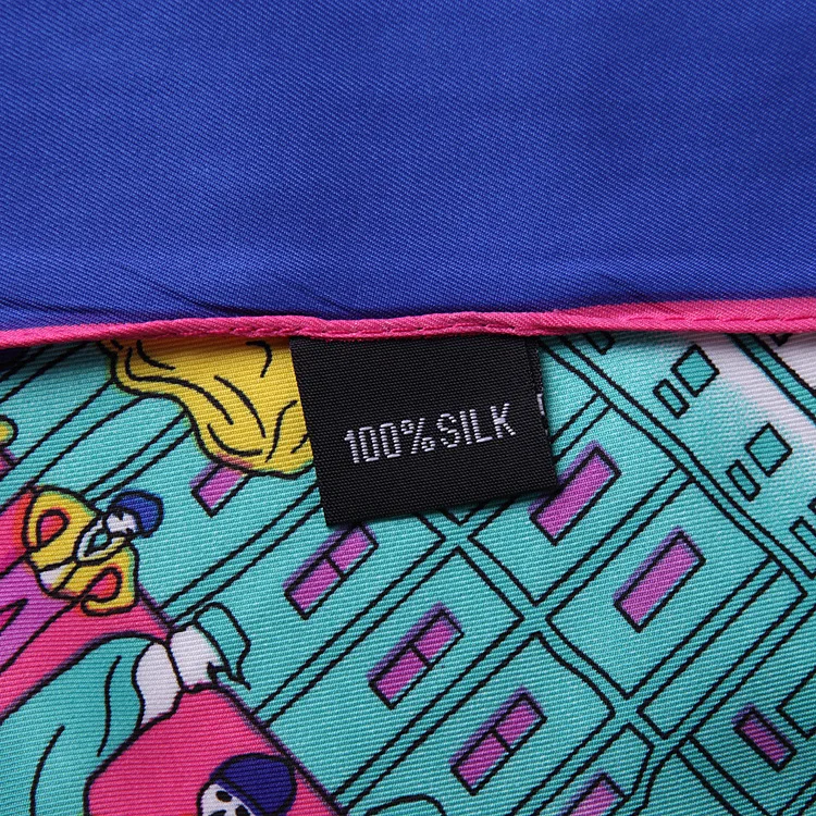 Шарф POBING из 100% саржевого шелка женский платок для прогулок в Париже шарф высокого