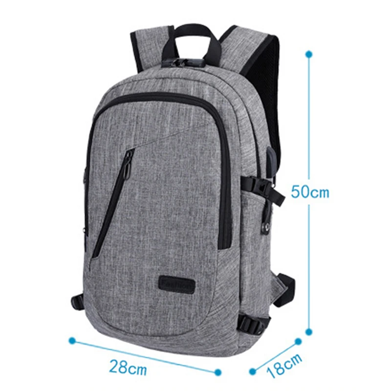 Человек зарядка через USB ноутбука Рюкзаки наушниковые затычки Повседневное