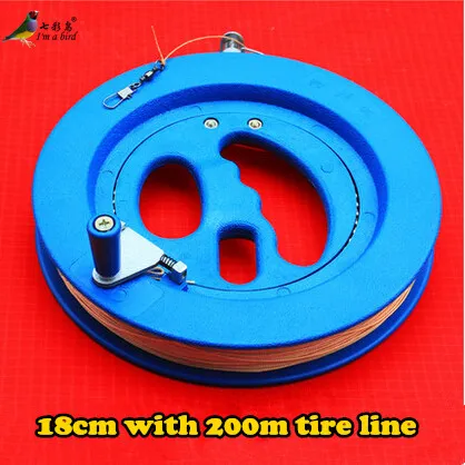 

High Quality 18cm ABS Kite Wheel with 200 m Line Big Kite