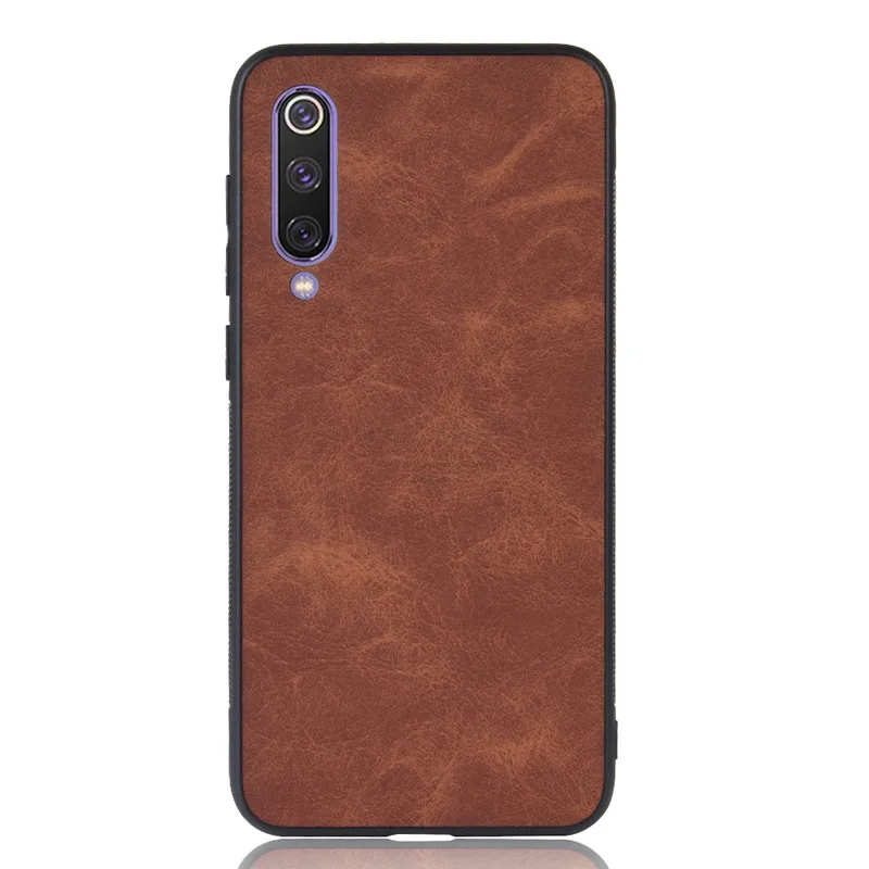 Новая модная Обложка на заднюю панель из искусственной кожи для Xiomi Xiaomi MI 9 MI9