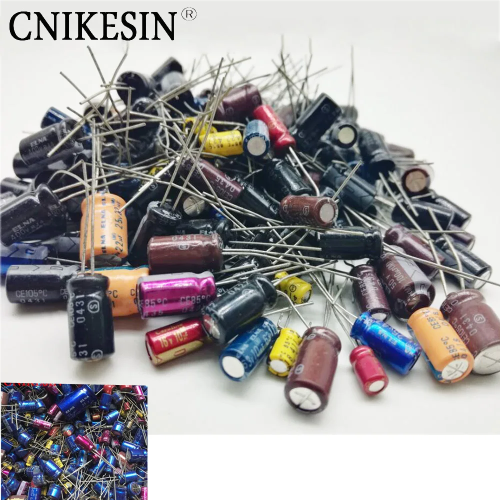 CNIKESIN 100 г/упак. смешанные конденсаторы аудио специальная емкость Fala ELNA (случайные
