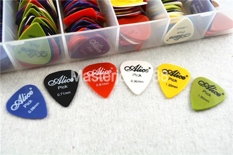 50 шт./партия нейлоновые электрические/Медиаторы для акустической гитары толщина