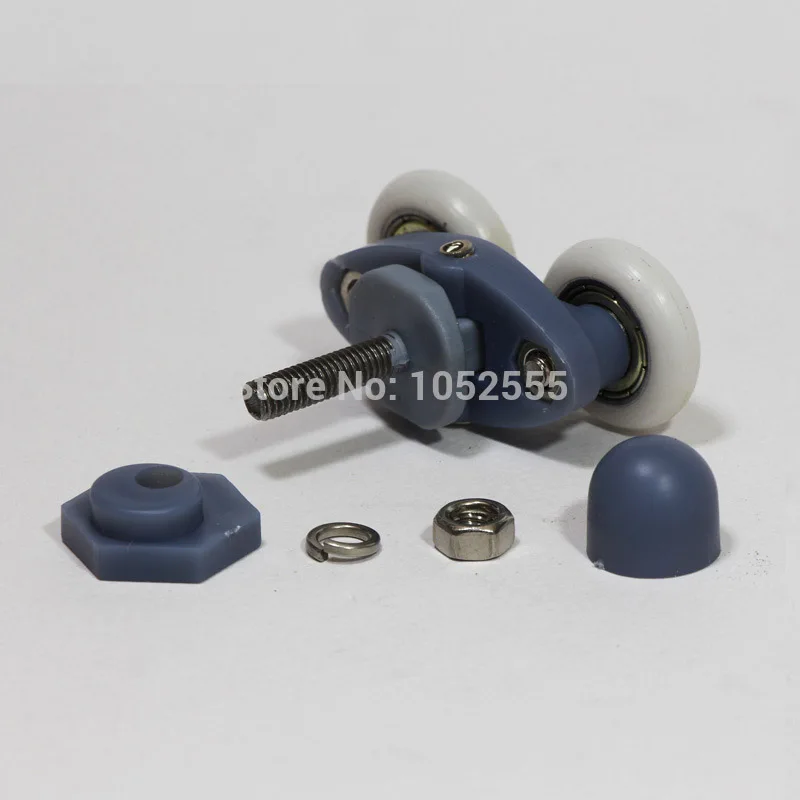 Раздвижная дверь для душевой комнаты одно отверстие качели двойной ролик