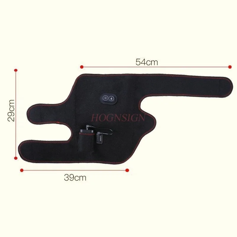 Электрический наколенник массажер для ног вибратор горячего массажа подогрев