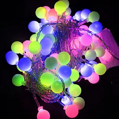 Светодиодная гирлянсветильник 10 м RGB Сказочная рождественсветильник гирлянда s