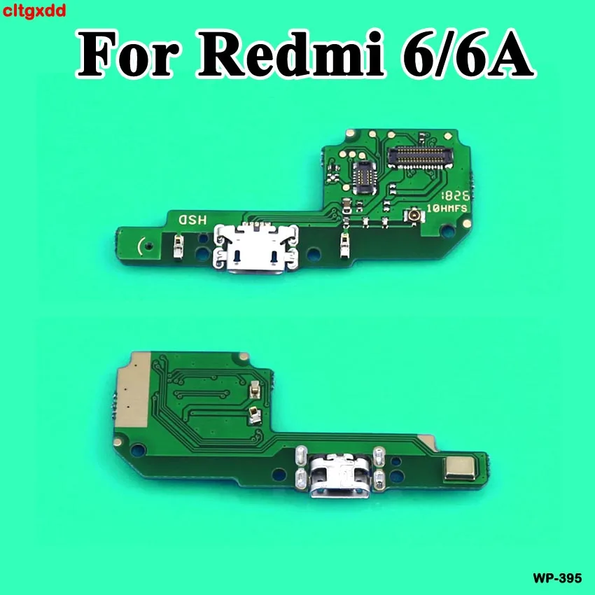 Redmi 6 6A Микрофон модуль+ USB плата с зарядным портом гибкий кабель Разъем для Xiaomi Redmi 1 2 3 3S 4PRO 4A 4X 5A 6A Plus Замена - Цвет: Redmi 6 6A