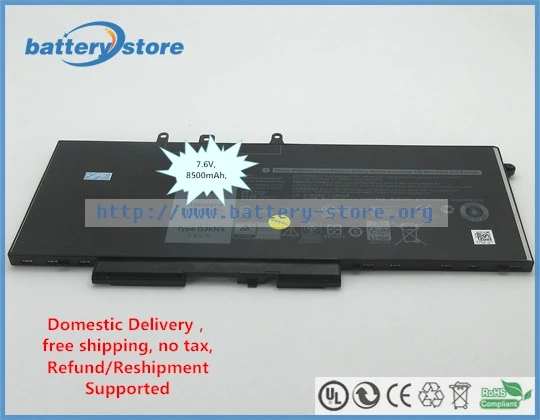 Бесплатная доставка Подлинная батарея GJKNX GD1JP 3DDDG для DELL Latitude 5480 5580 E5480 7 6 В 8500 мАч 68