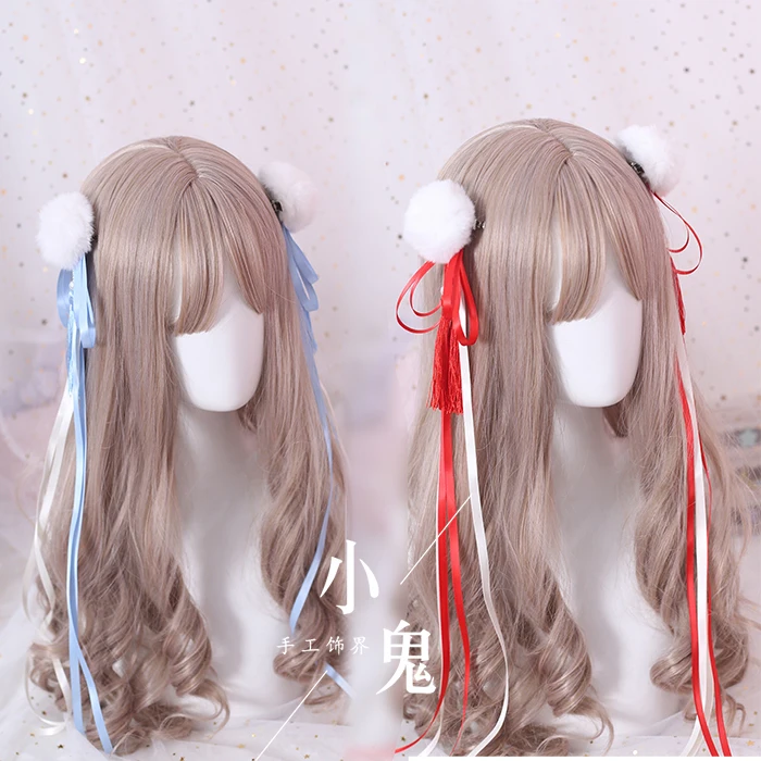 

Soft sister long ribbon dovetail costume tassel fresh hanfu hair girl tassel hair bulbs antique secondary yuan hairpin